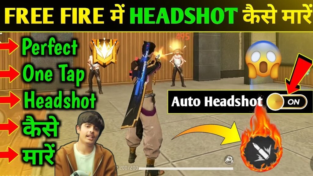 free fire me headshot kaise mare