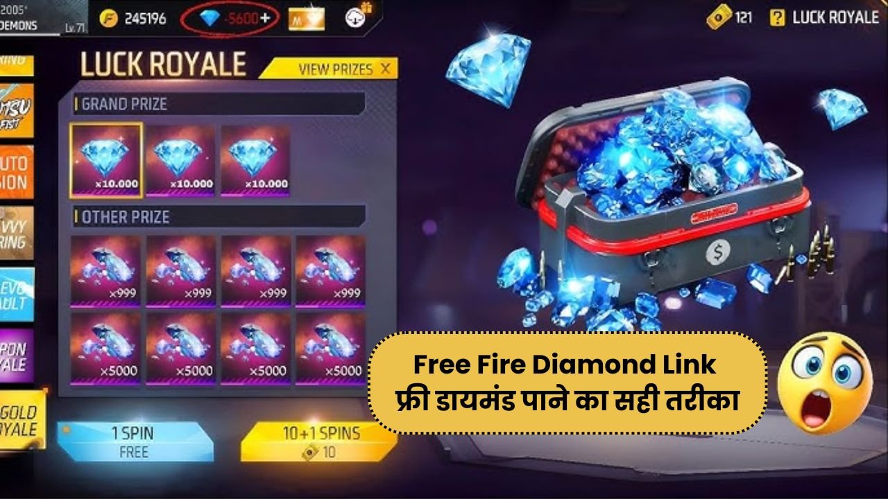 Free Fire Free Diamond Link