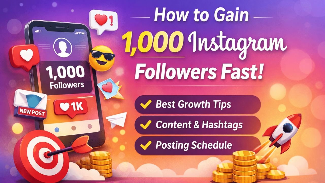 how to get 1k followers on instagram in 5 minutes