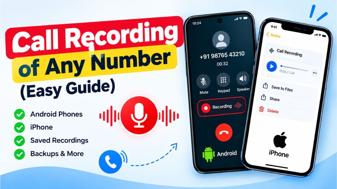 how to get call recording of any number, recover deleted call recording